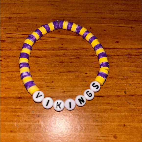 Minnesota Vikings Heishi Bracelet - Picture 3 of 4